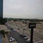 View from the hotel in Dallas